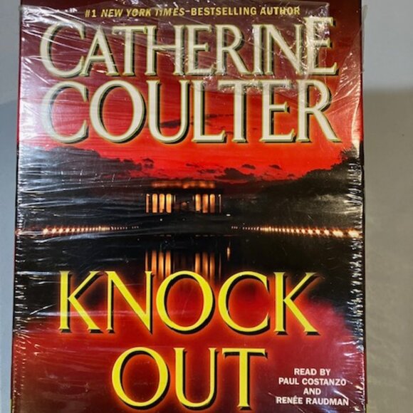 Audio CD 10 Disc Catherine Coulter's‎ Unabridged "Knock Out" An FBI Thriller - Picture 1 of 4
